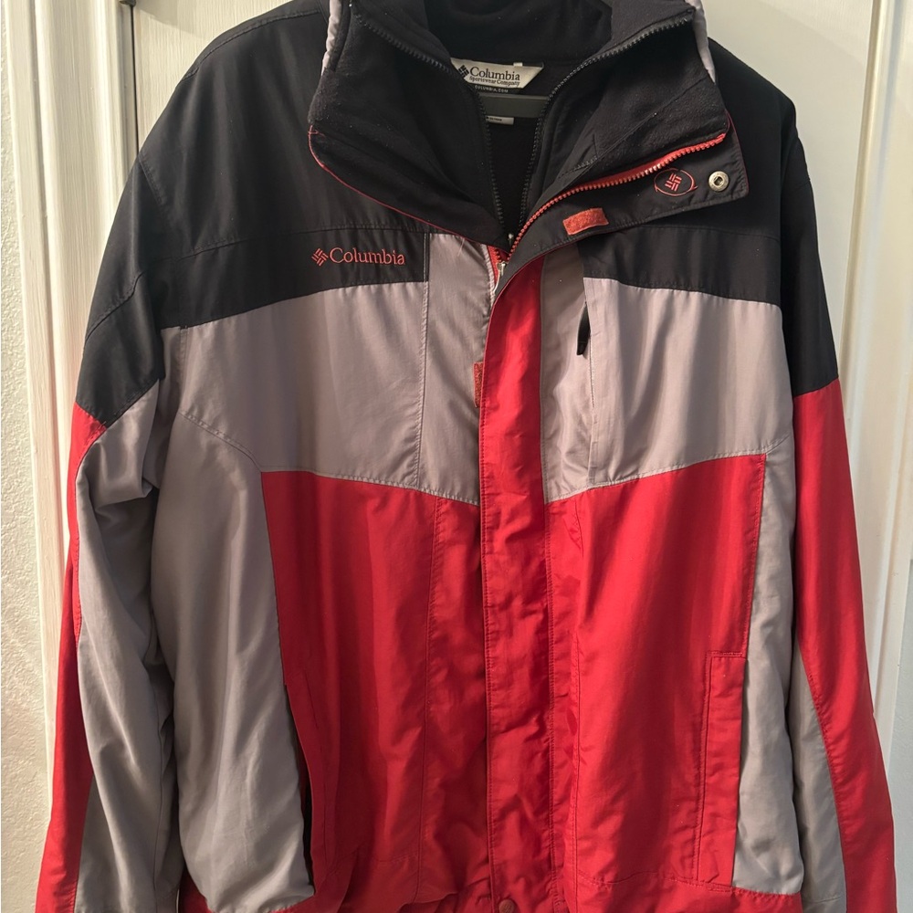 Columbia Men's XL Black Interchange Jacket